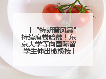 “特朗普风暴”持续席卷哈佛！东京大学等向国际留学生伸出橄榄枝