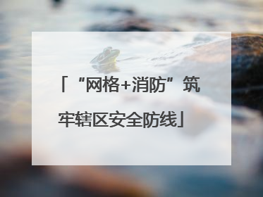 “网格+消防”筑牢辖区安全防线