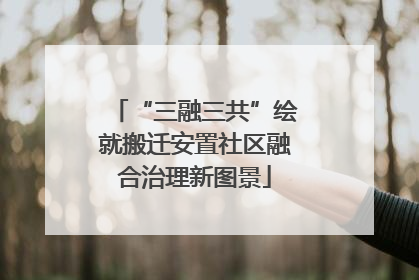 “三融三共”绘就搬迁安置社区融合治理新图景