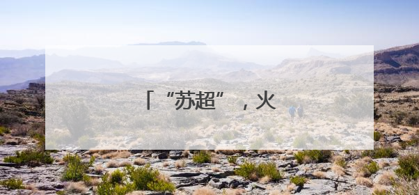 “苏超”，火的不只是足球