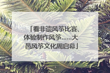 看非遗风筝比赛、体验制作风筝……大邑风筝文化周启幕
