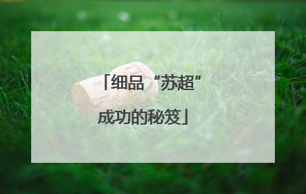 细品“苏超”成功的秘笈