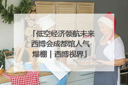 低空经济领航未来 西博会成都馆人气爆棚｜西博视界