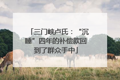 三门峡卢氏：“沉睡”四年的补偿款回到了群众手中