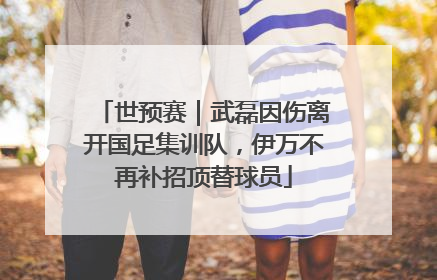 世预赛｜武磊因伤离开国足集训队，伊万不再补招顶替球员