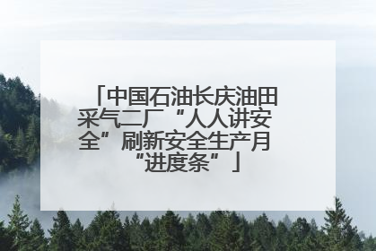 中国石油长庆油田采气二厂“人人讲安全”刷新安全生产月“进度条”