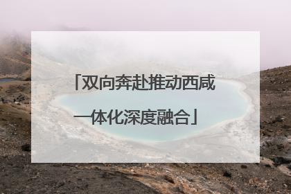 双向奔赴推动西咸一体化深度融合