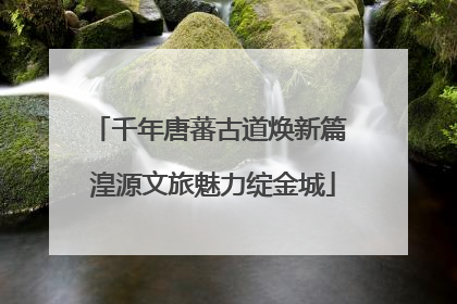 千年唐蕃古道焕新篇 湟源文旅魅力绽金城