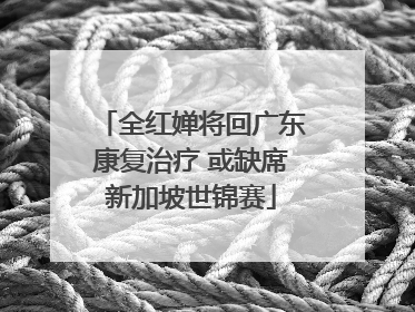 全红婵将回广东康复治疗 或缺席新加坡世锦赛