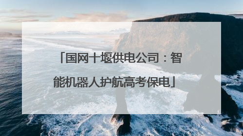 国网十堰供电公司：智能机器人护航高考保电
