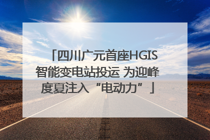 四川广元首座HGIS智能变电站投运 为迎峰度夏注入“电动力”