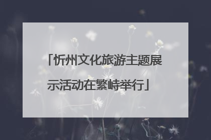 忻州文化旅游主题展示活动在繁峙举行