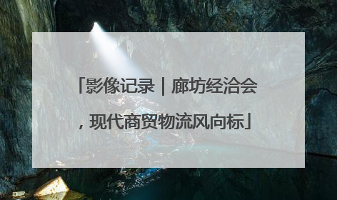 影像记录｜廊坊经洽会，现代商贸物流风向标