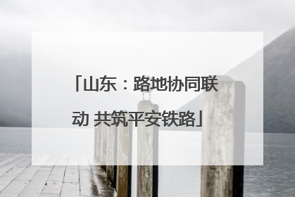 山东：路地协同联动 共筑平安铁路