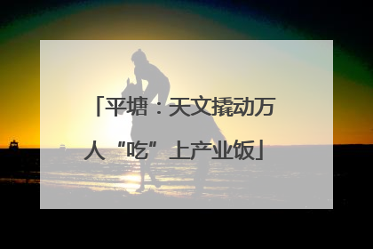 平塘：天文撬动万人“吃”上产业饭