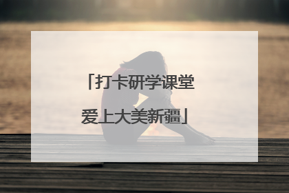 打卡研学课堂 爱上大美新疆