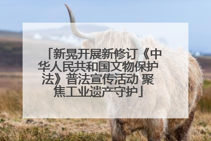 新晃开展新修订《中华人民共和国文物保护法》普法宣传活动 聚焦工业遗产守护