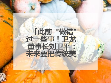 此前“做错”过一些事！卫龙董事长刘卫平：未来要把传统美食亲民娱乐化
