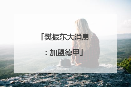 樊振东大消息：加盟德甲