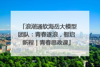 浪潮通软海岳大模型团队：青春逐浪，智启新程｜青春思政课