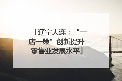 辽宁大连：“一店一策”创新提升零售业发展水平