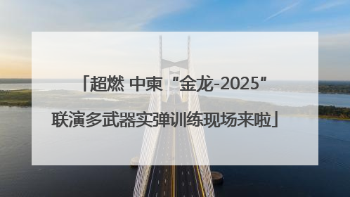 超燃 中柬“金龙-2025”联演多武器实弹训练现场来啦