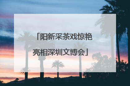 阳新采茶戏惊艳亮相深圳文博会